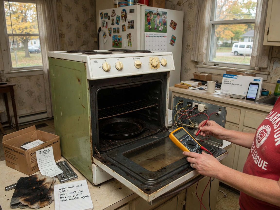 Common Oven Problems and When to Call a Professional