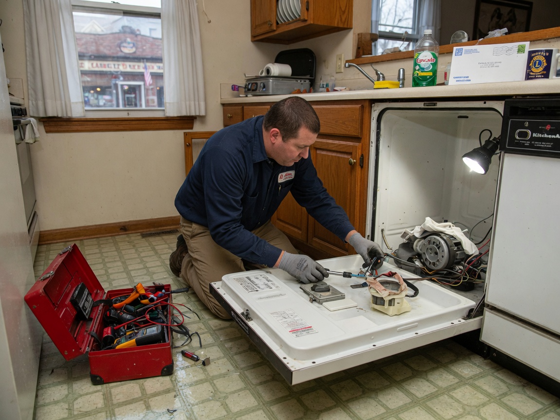 Dishwasher Repair in Village of Clarkston, MI