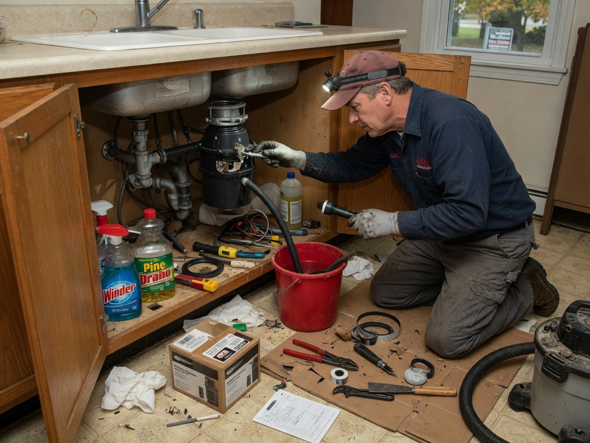 Garbage Disposal Repair in Village of Clarkston, MI